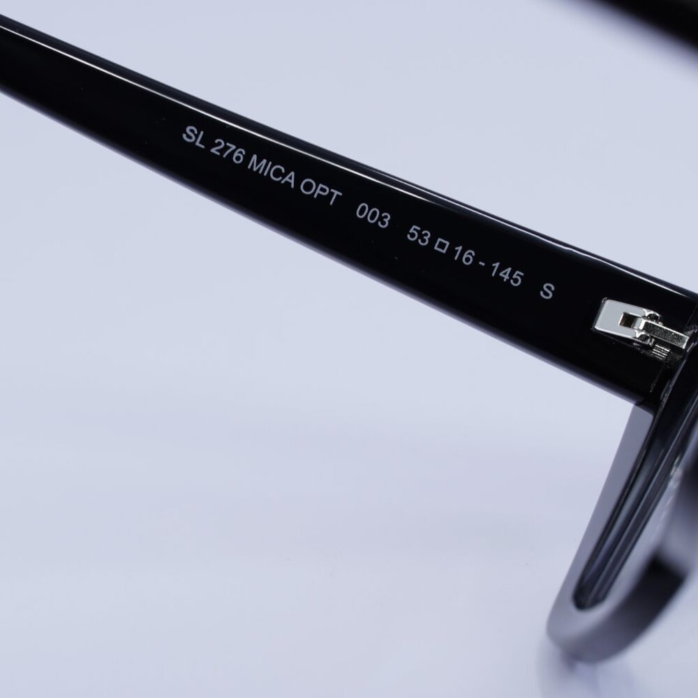 🕶️ New Saint Laurent SL276 MICA OPT 003 Eyeglasses - Black Frame - Picture 7 of 11